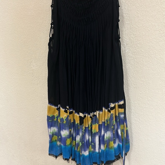 Free People One womans boho tie-dye baby doll mini dress size s - Picture 4 of 6